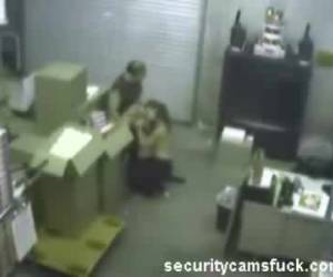 Blowjob op het werk